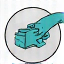 Icône de réception de paiement rapide